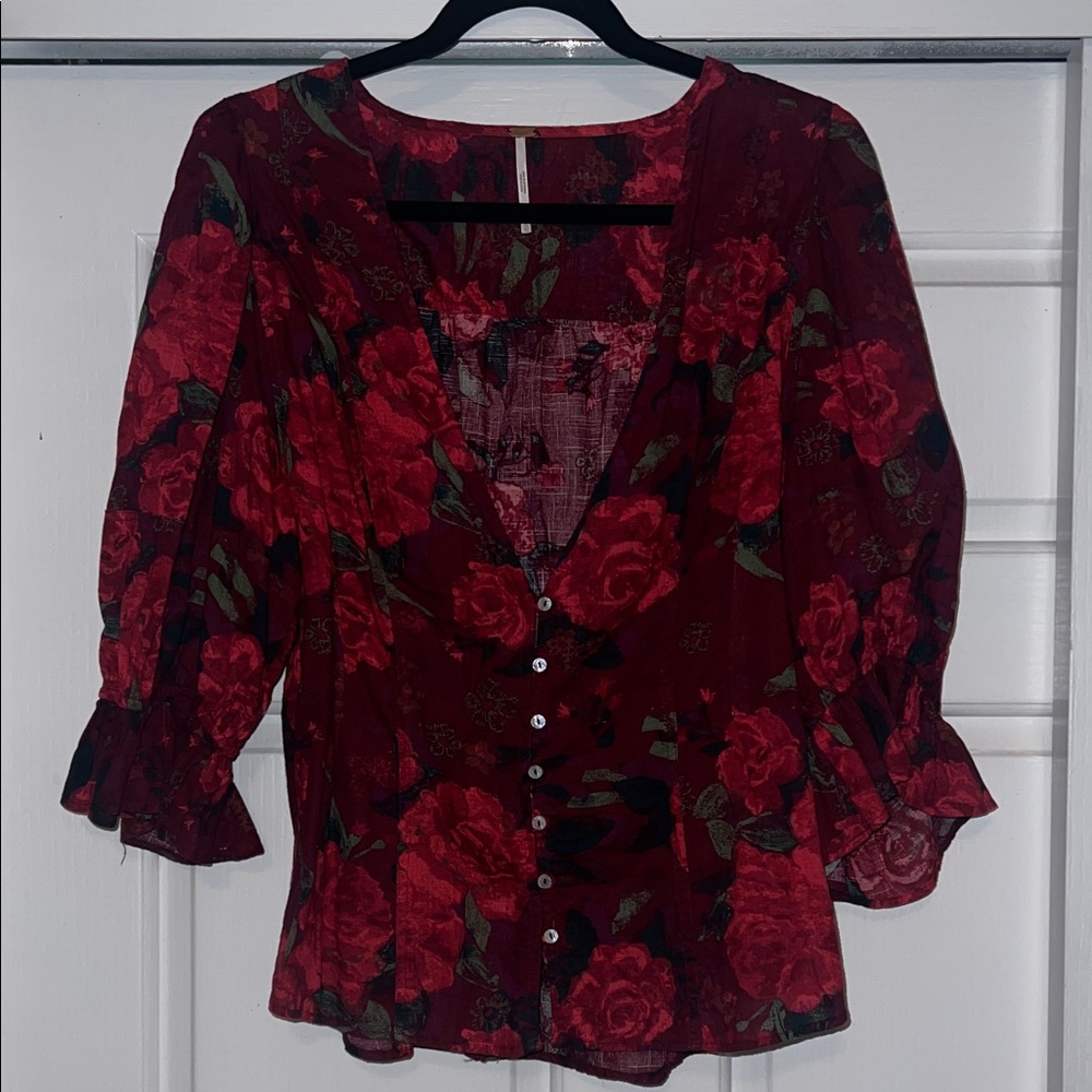 Free People I Found You Blouse
